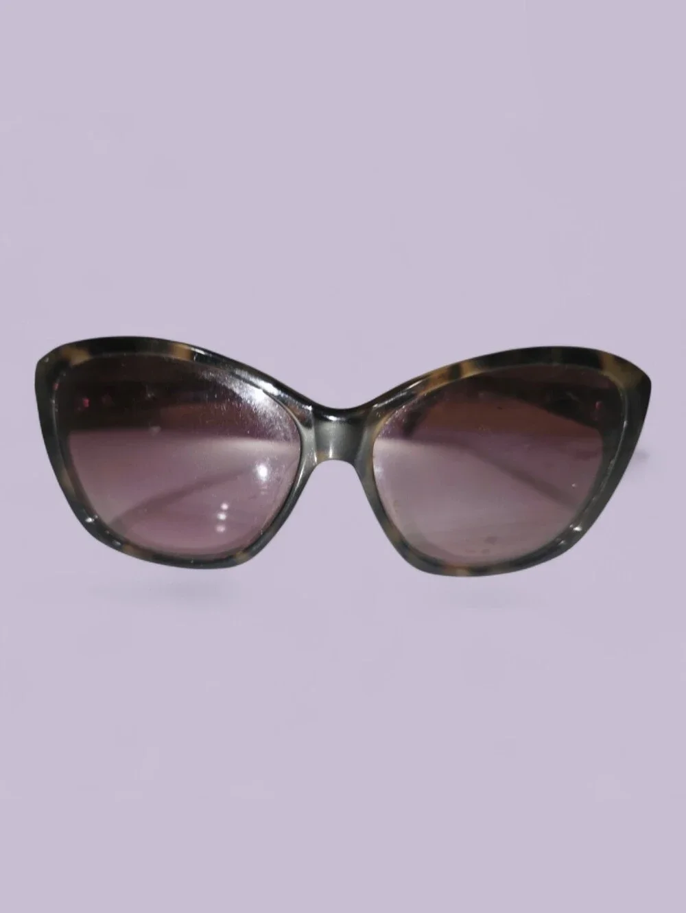 Nine West Tortoiseshell Cat-Eye Sunglasses with Brown Gradient Lenses